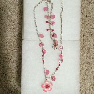 New! Delicate Necklace & Bracelet Set